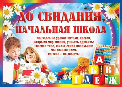 Поздравление с окончанием начальной школы на отлично Поздравление с окончанием начальной школы на отлично