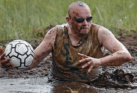 болотный футбол