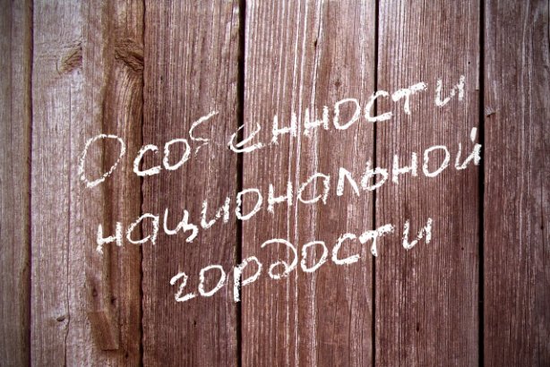 гордость гордость