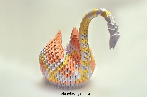 Модульное оригами китти схема фото 930