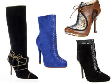модная зимняя обувь 2012