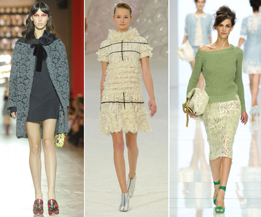 модные тенденции весна лето 2012