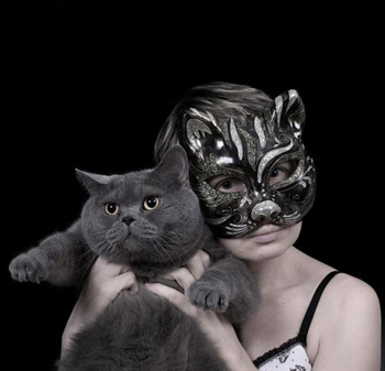 маска кошки