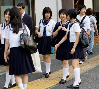 школьная форма в Японии 
