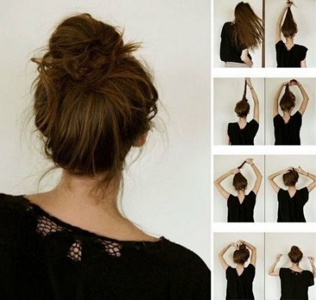 Как сделать красивые прически на средние волосы своими руками