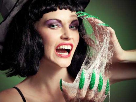 Образ для хеллоуинской вечеринки: макияж ведьмы