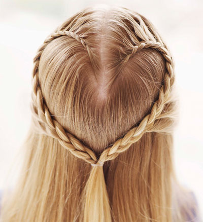 Прически для девочки 7 лет на средние волосы