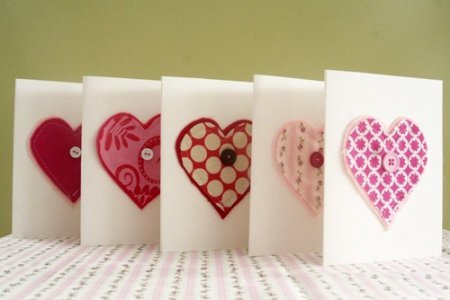 открытки на День святого Валентина своими руками
