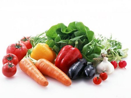правильное питание свежие овощи