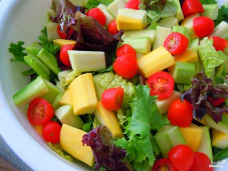 правильне харчування літній салат