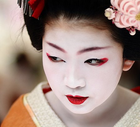 класичний японський макіяж
