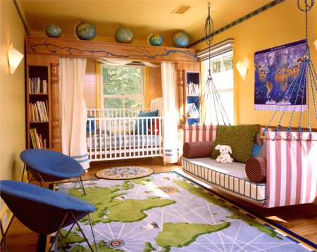 Інтер'єр дитячої кімнати для хлопчика