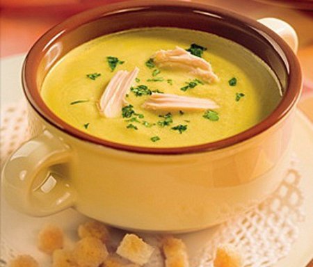 Как правильно питаться &ndash; рецепты. Невероятно простой суп-пюре с чесноком