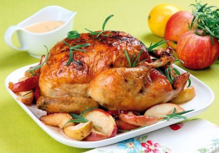 Здоровое питание: рецепты в мультиварке. Курица в рукаве