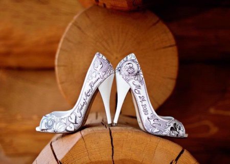 Весільне взуття для нареченої