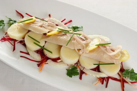 Кулинария: салаты с мясом и рыбой