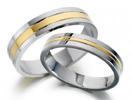Тенденции свадебной моды 2016: серебряные обручальные кольца
