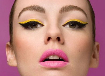 5 правил макияжа глаз желтыми тенями