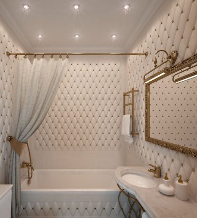 7 способов сделать интерьер ванной комнаты 5 кв. м красивее