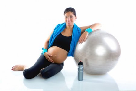 Гимнастика фитнес для беременных